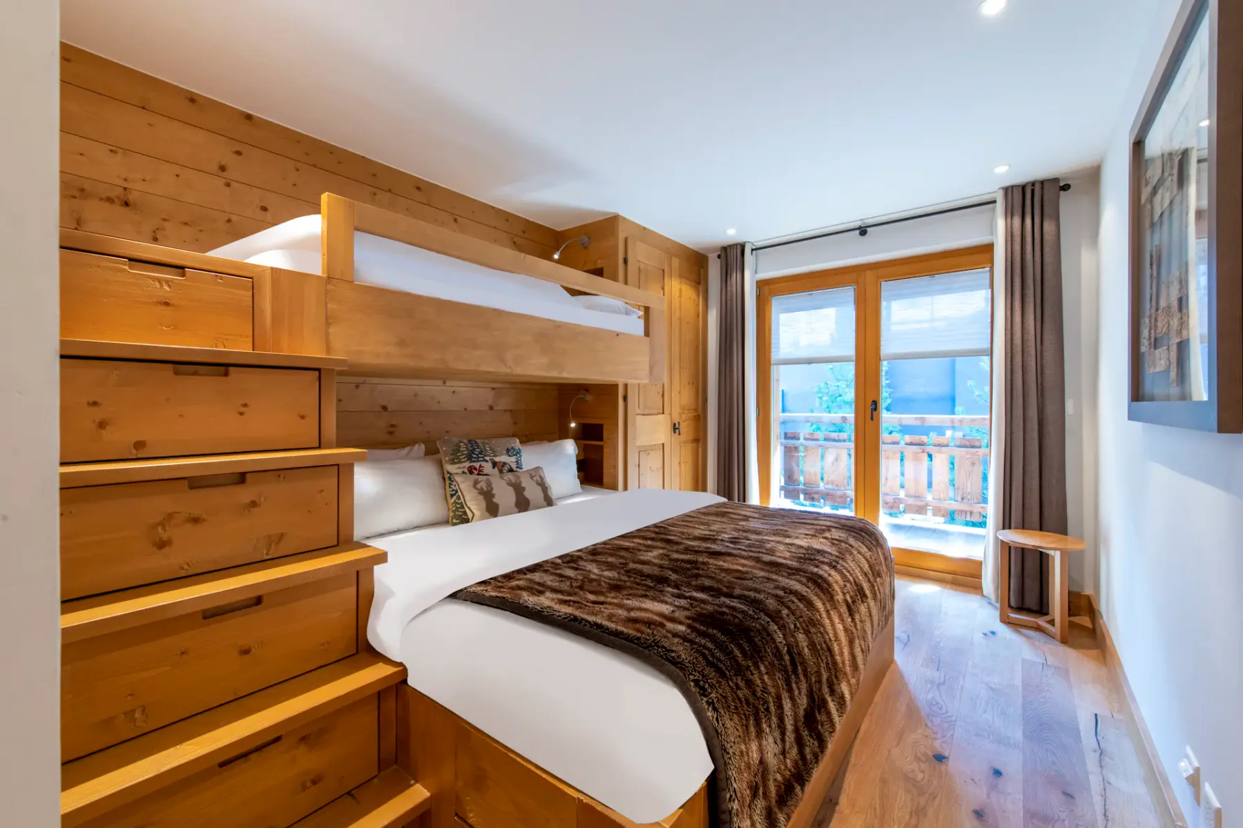 ensuite bedroom Basalte Verbier