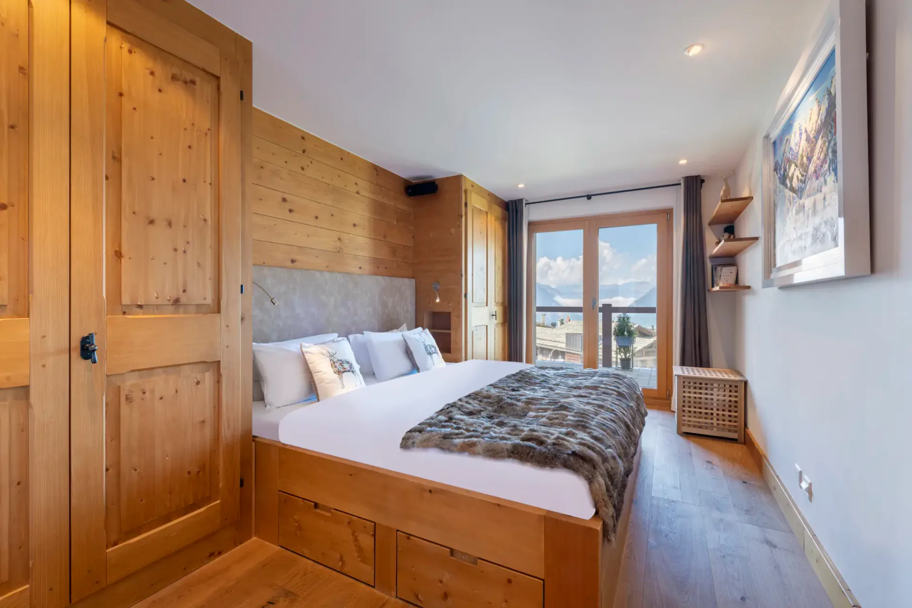 ensuite bedroom Basalte Verbier