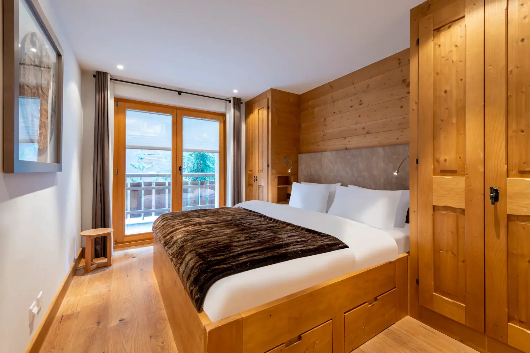 ensuite bedroom Basalte Verbier