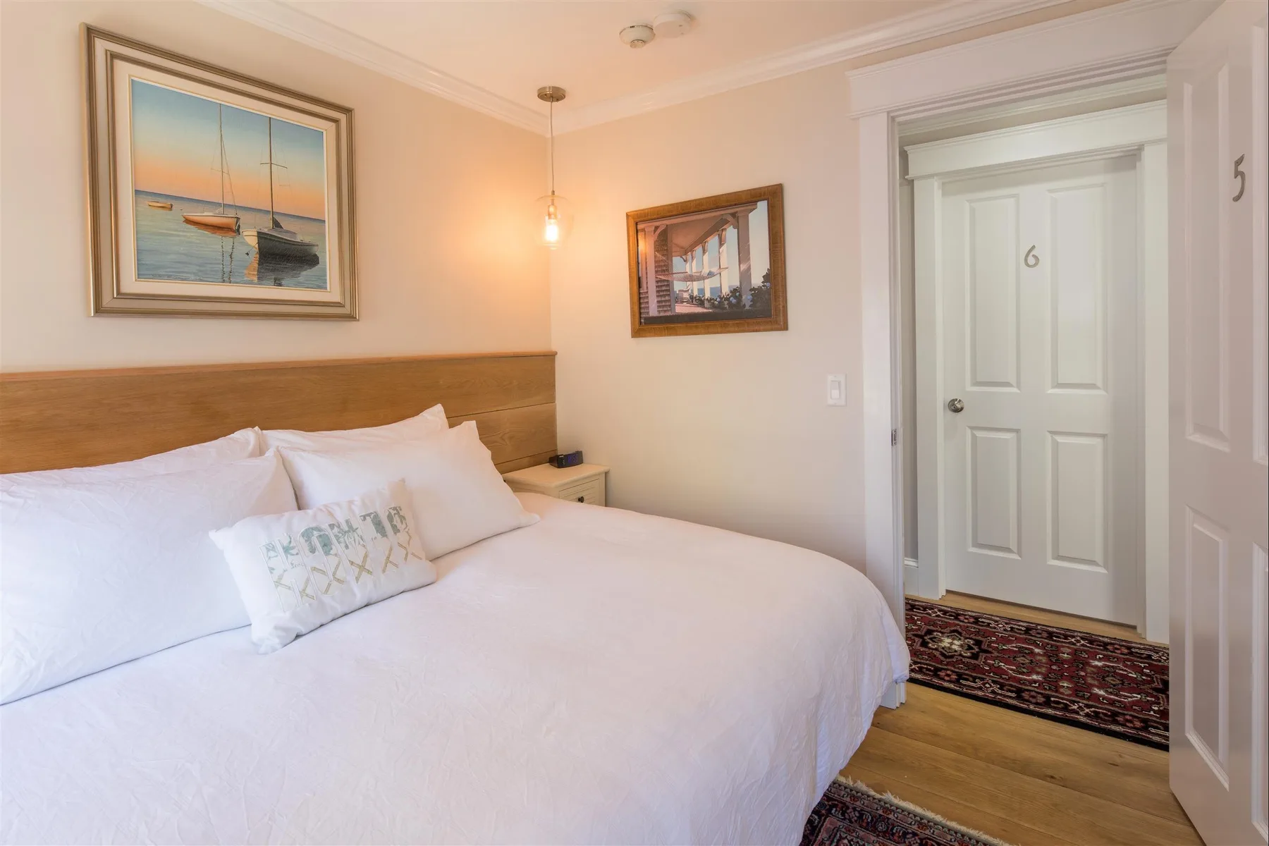 Long Point Lighthouse guest room