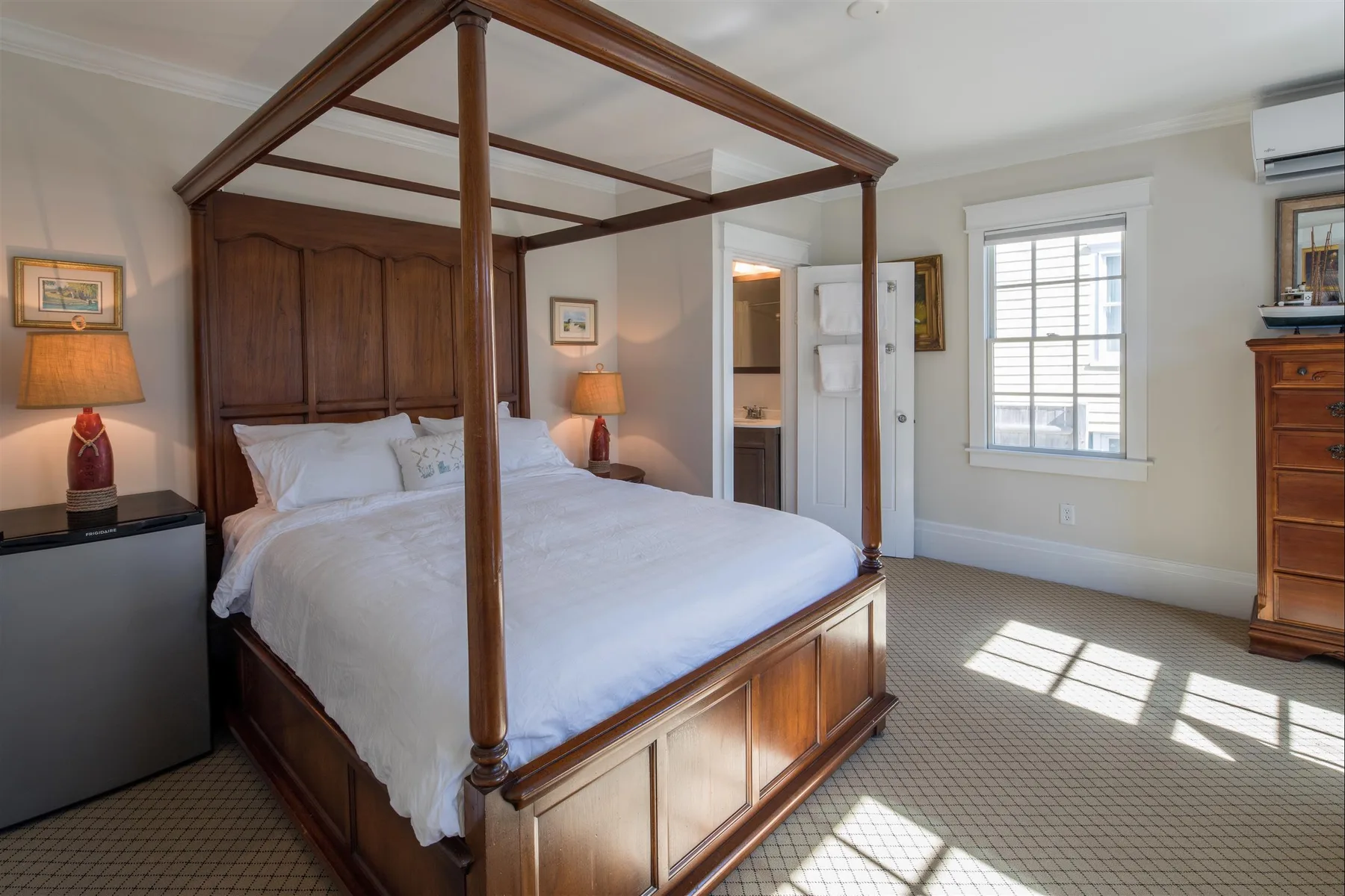 The Monomoy Light guest room
