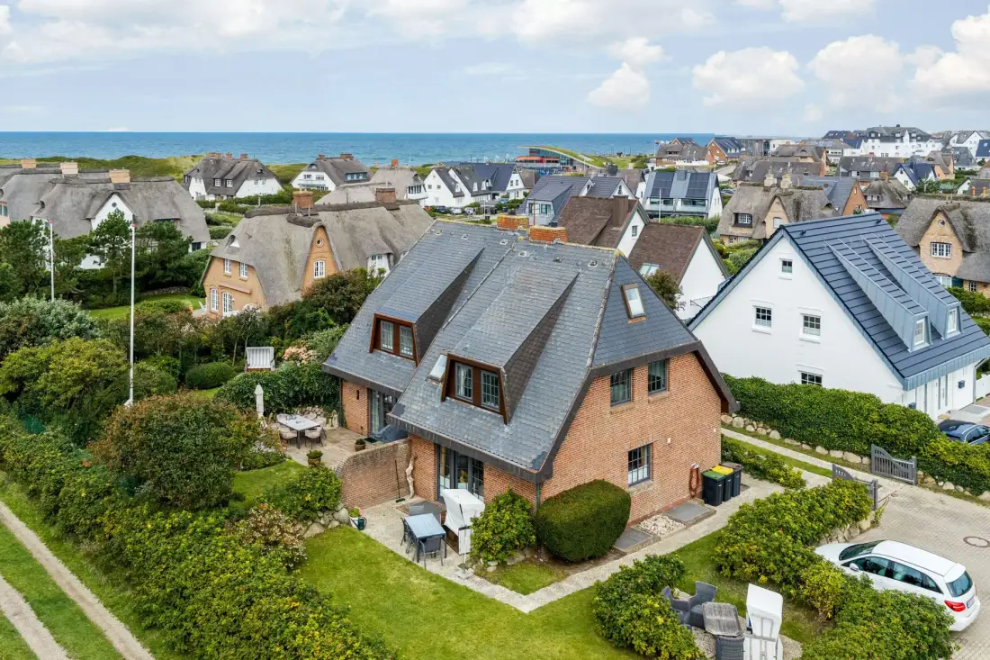 Inselhüs auf Sylt: familienfreundlich, 150 m², Kaminofen & Wellnessmöglichkeiten