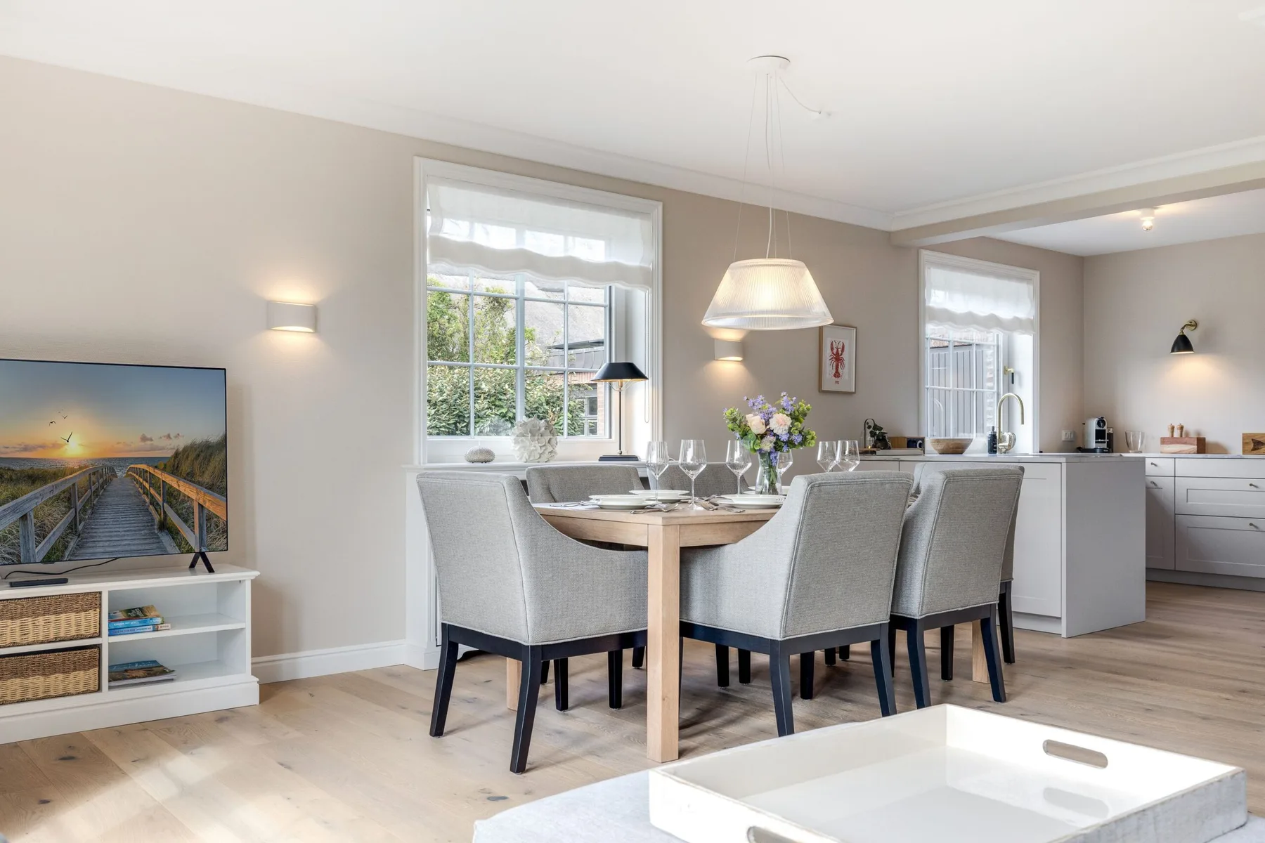 Inselhüs auf Sylt: familienfreundlich, 150 m², Kaminofen & Wellnessmöglichkeiten