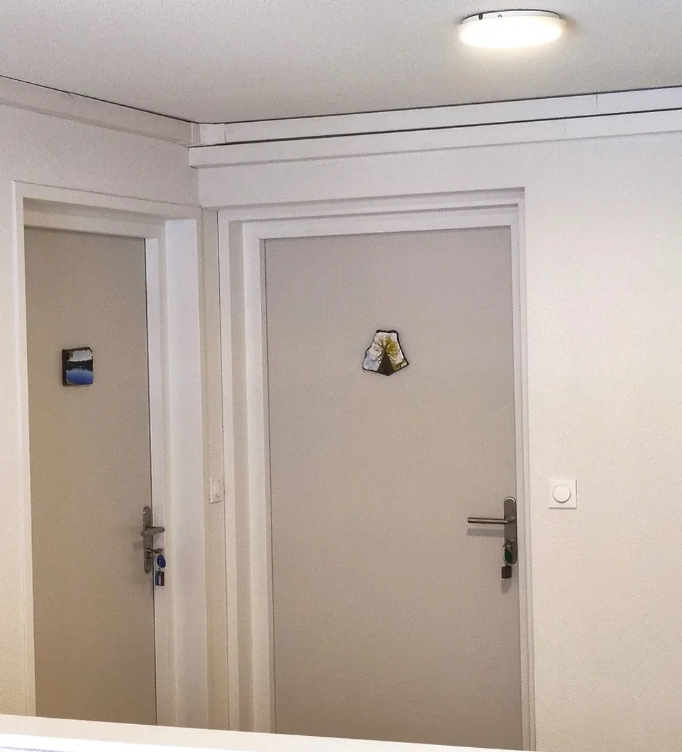 Guest room at Au Bon Accueil