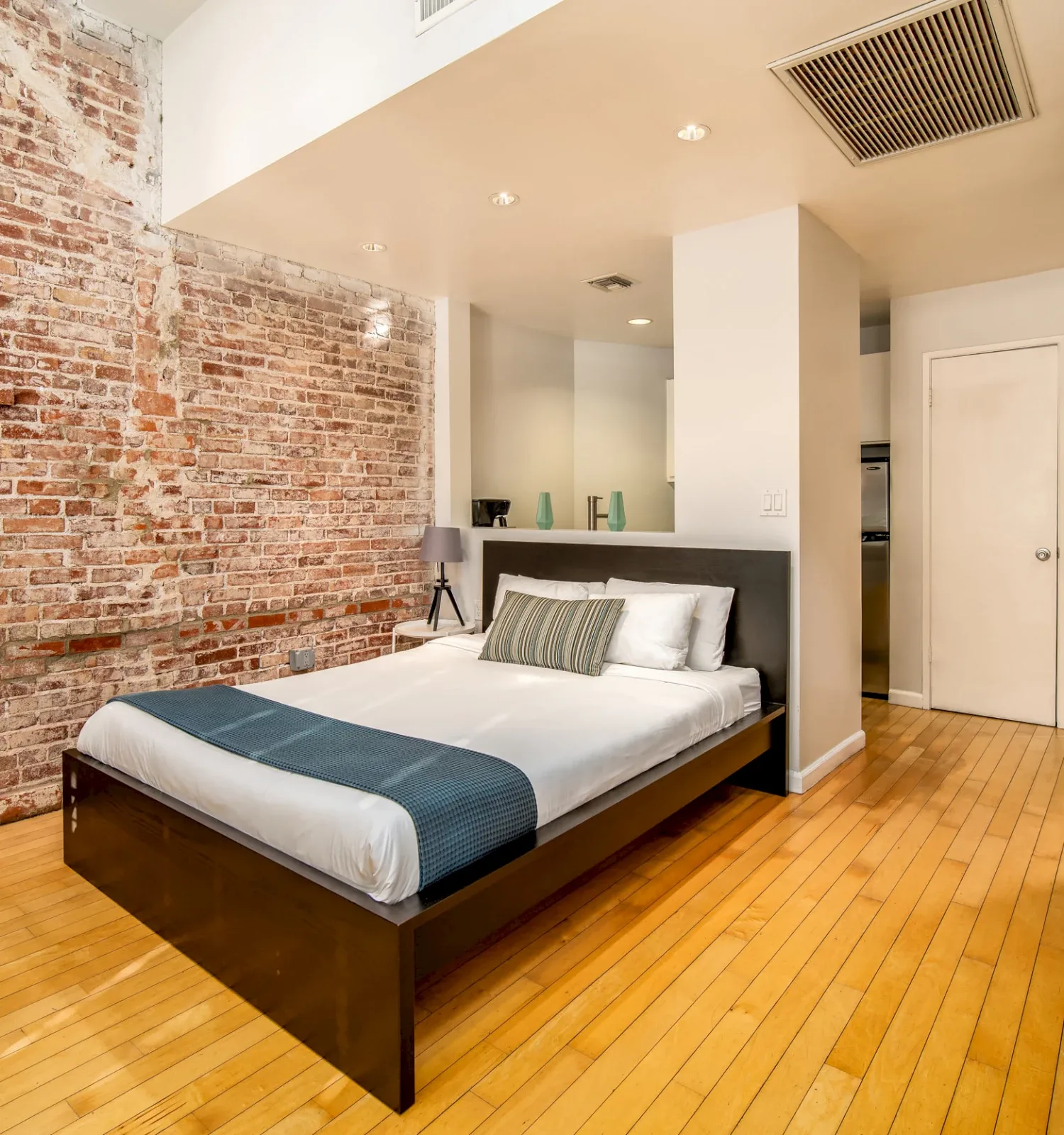 Imagen de una habitación del hotel.