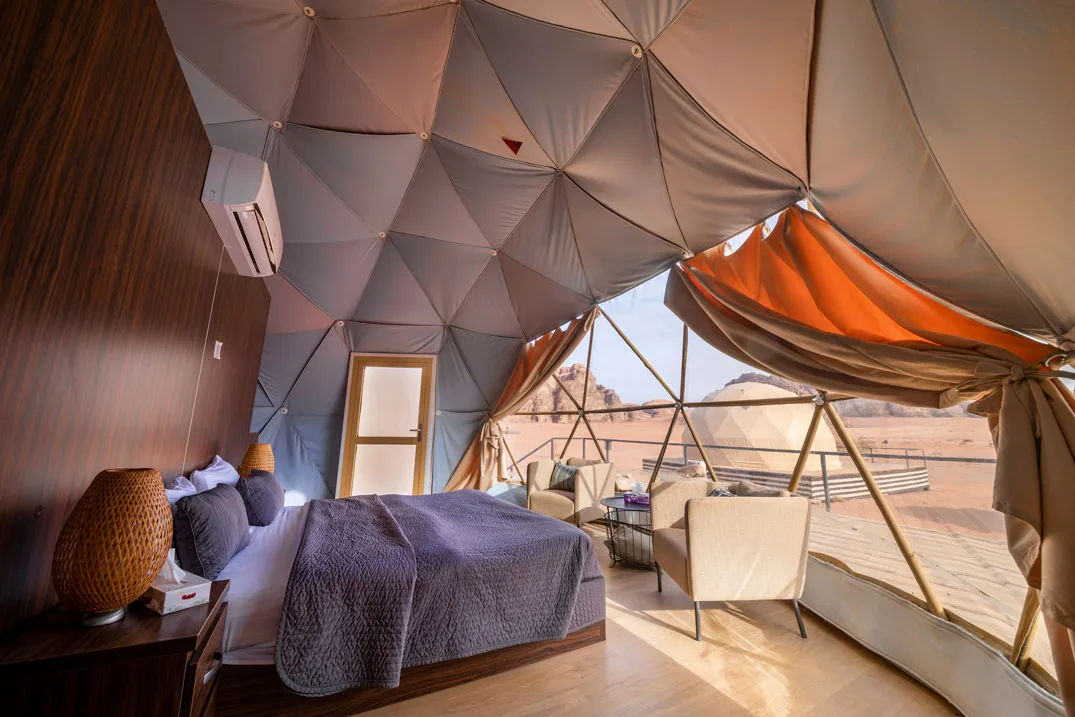 Inside a Martian Dome