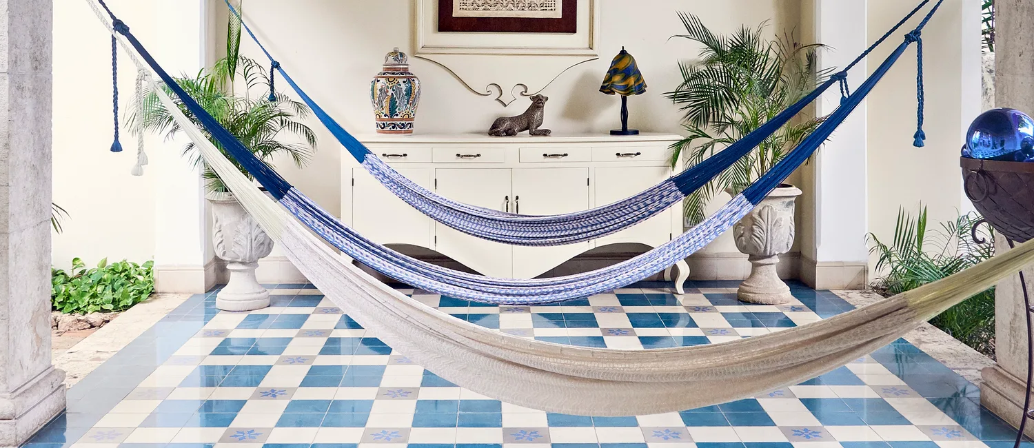 Hammocks at Casa Lecanda