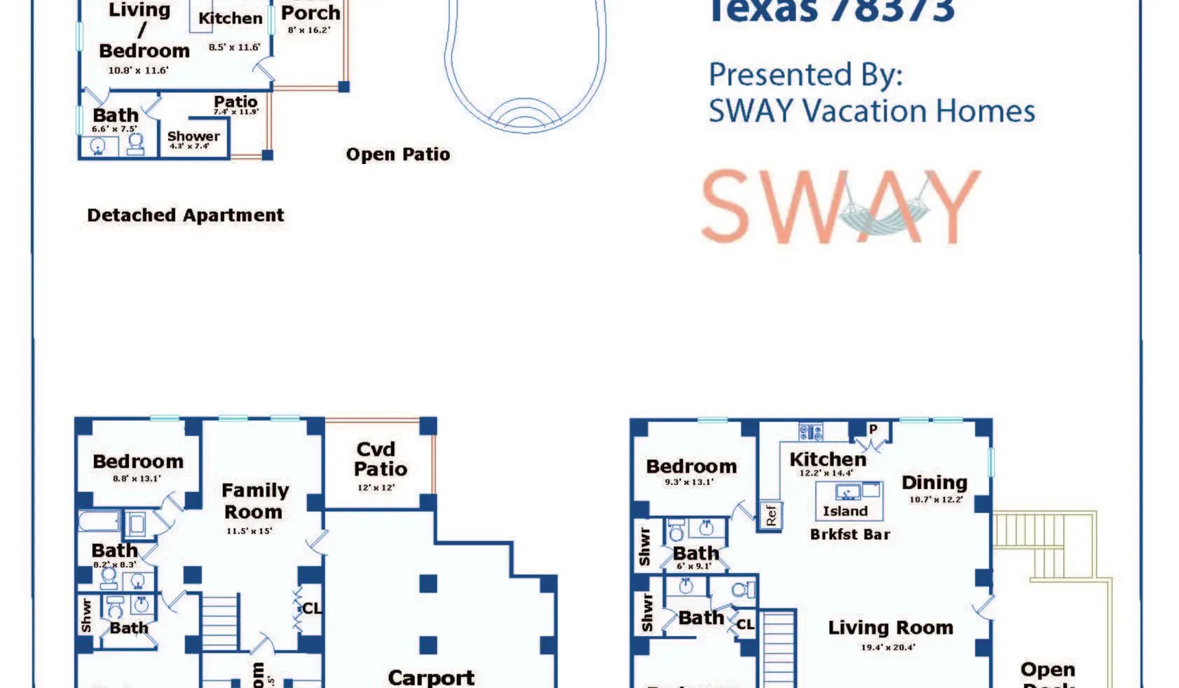 A floor plan shows room labels and layouts for several apartment areas.