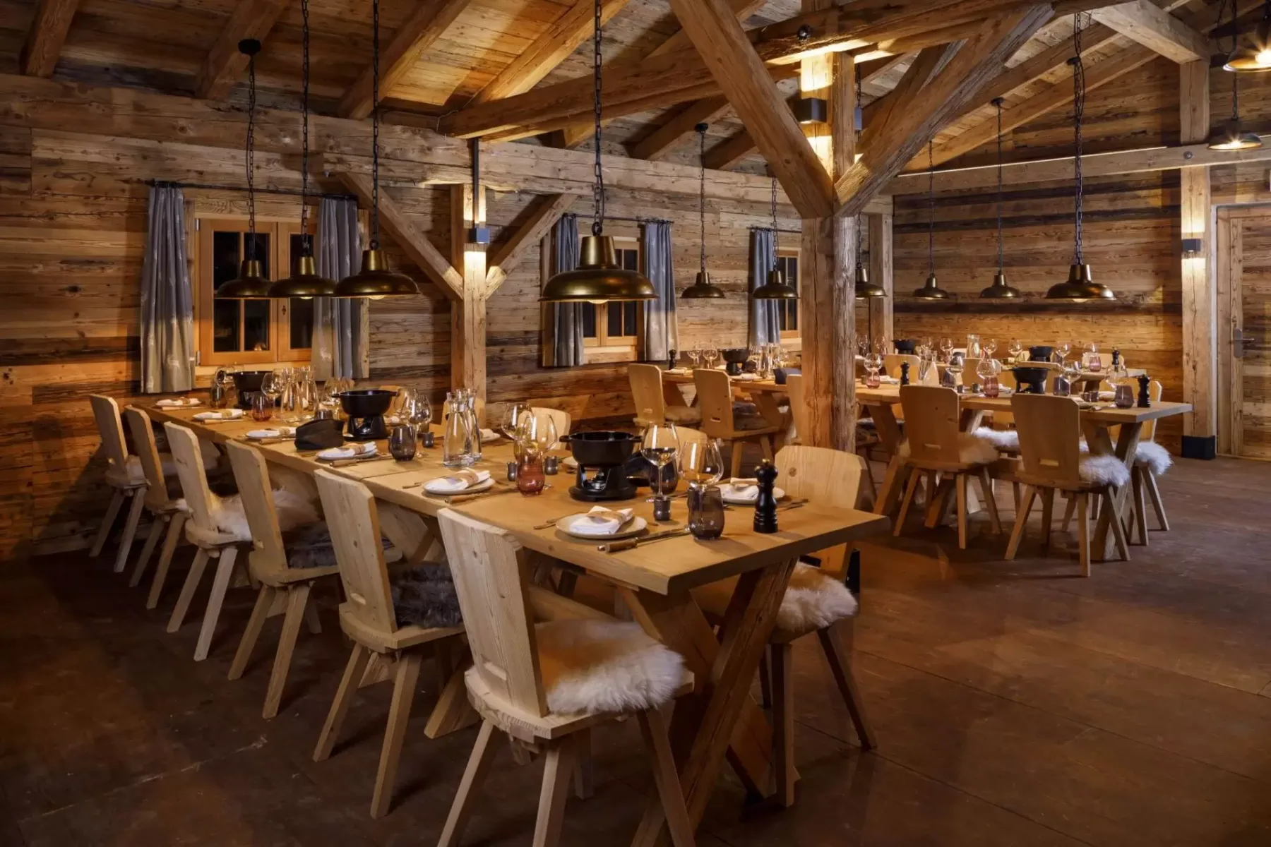 Interior of Chalet Max