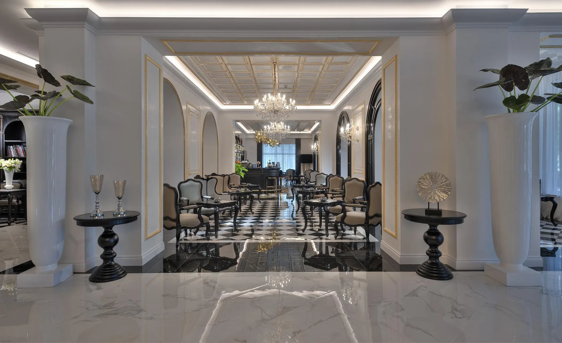 Hotel lobby