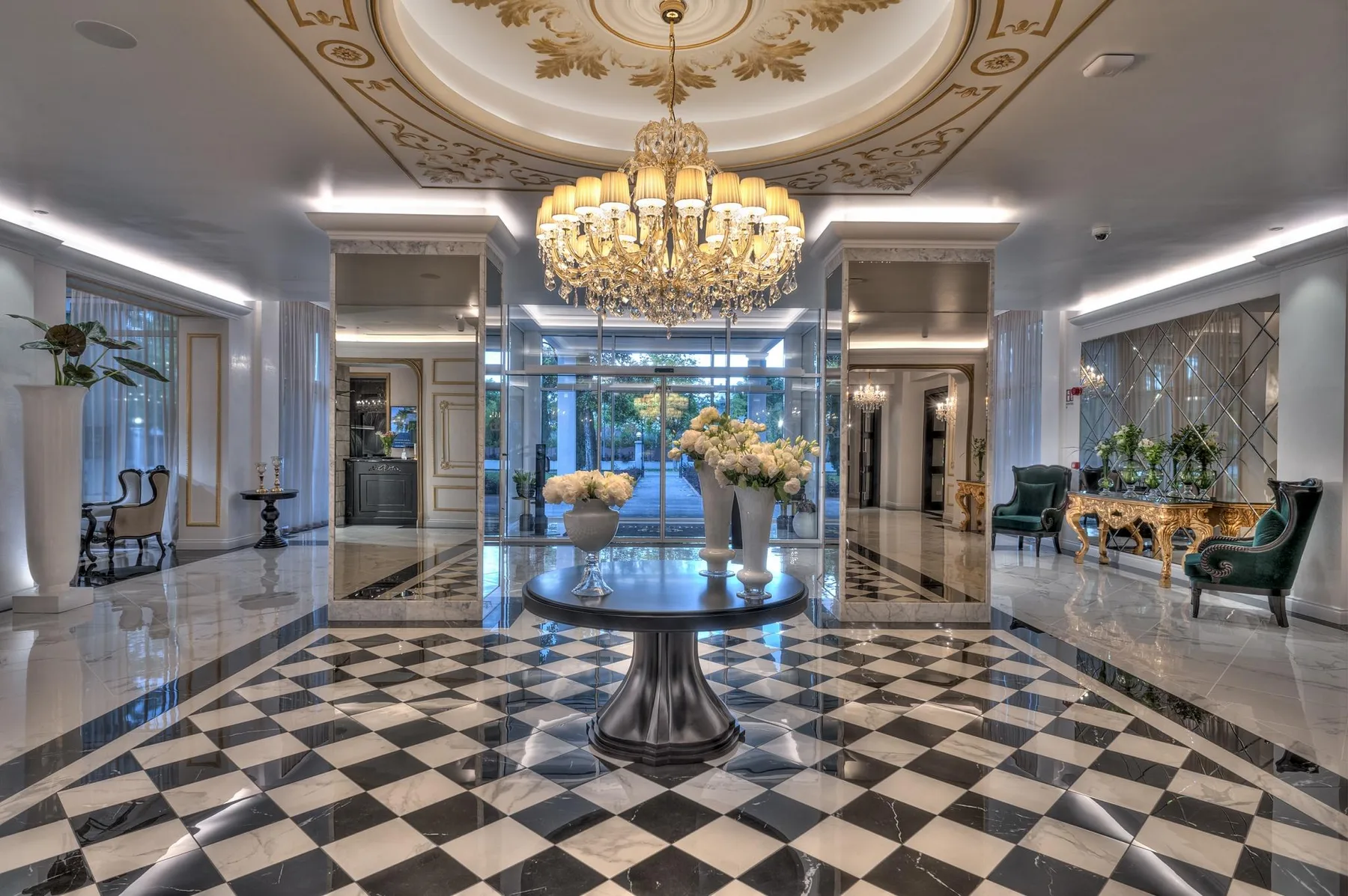 Hotel lobby