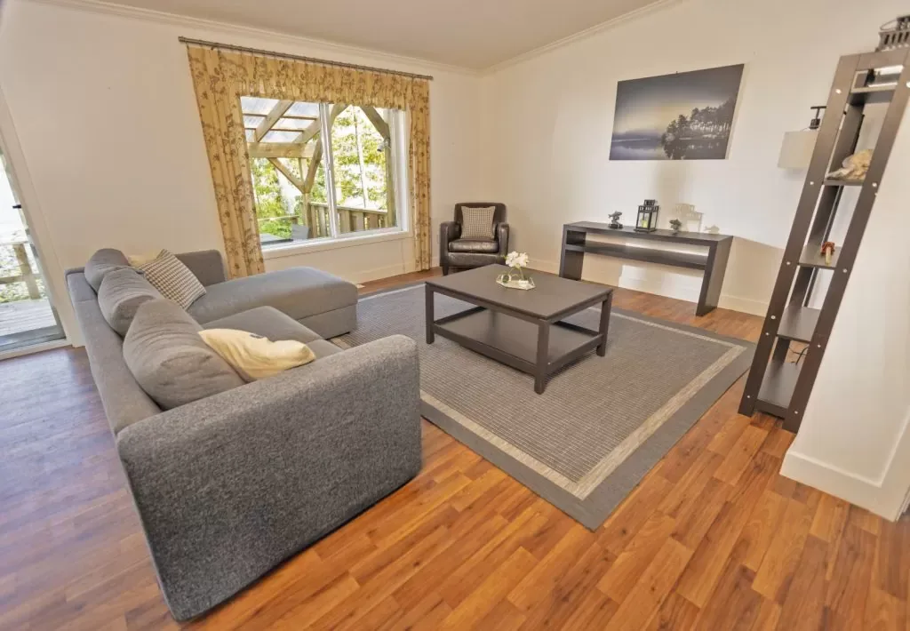 Sala de estar de la casa de vacaciones