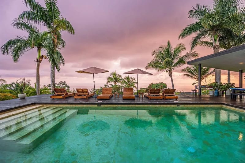 Modern Villa w/ Oceanview Terrace & Infinity Pool Access