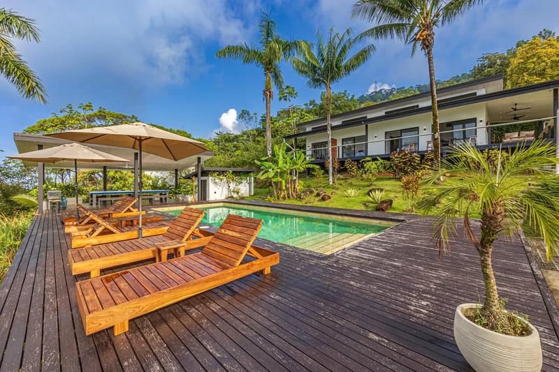 Modern Villa w/ Oceanview Terrace & Infinity Pool Access