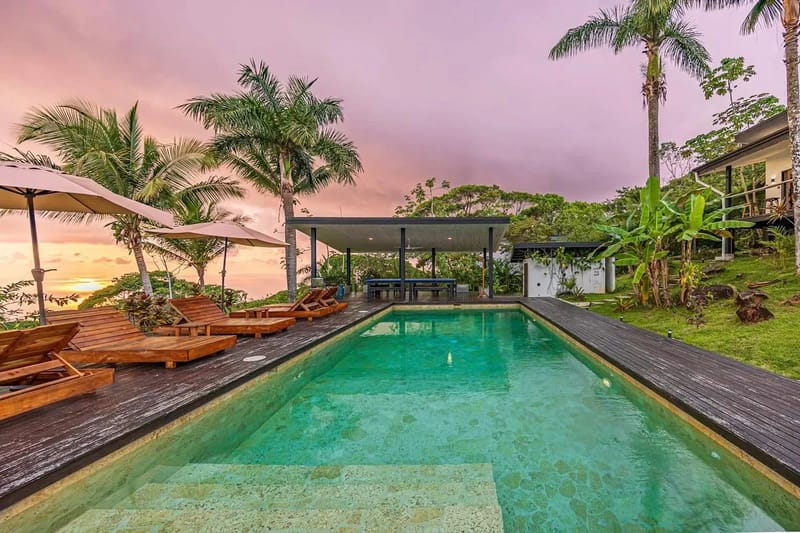 Modern Villa w/ Oceanview Terrace & Infinity Pool Access