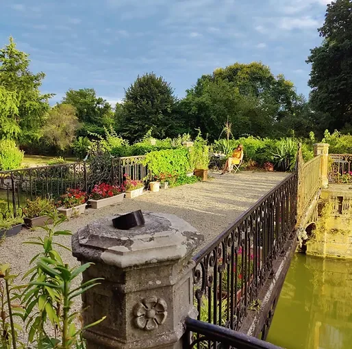 Wrought-iron bridge
