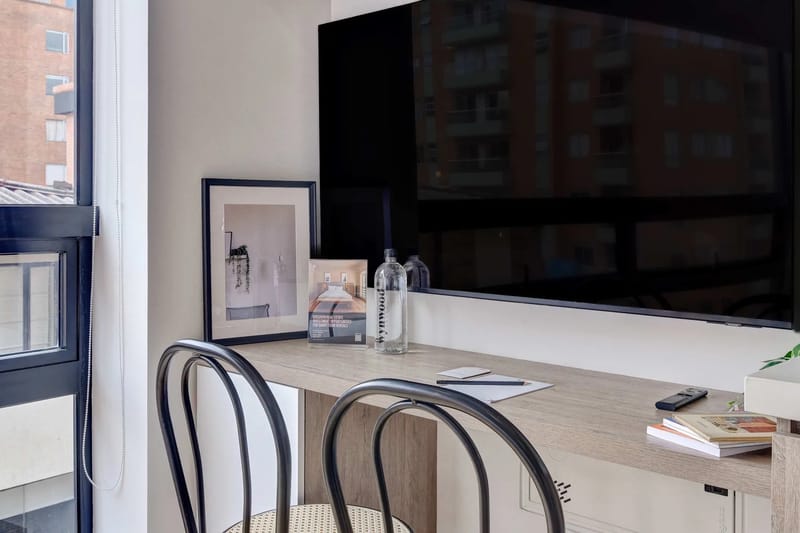 Refined Loft in Bogota w/ Gym