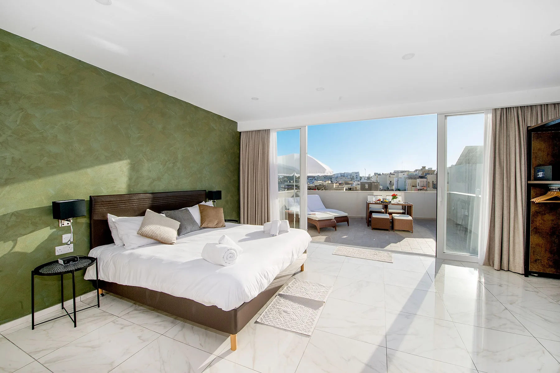 Estudio con vistas al mar