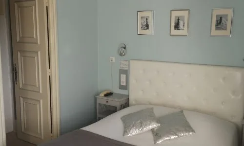 Vista de la cama (leyenda: vista de la cama)