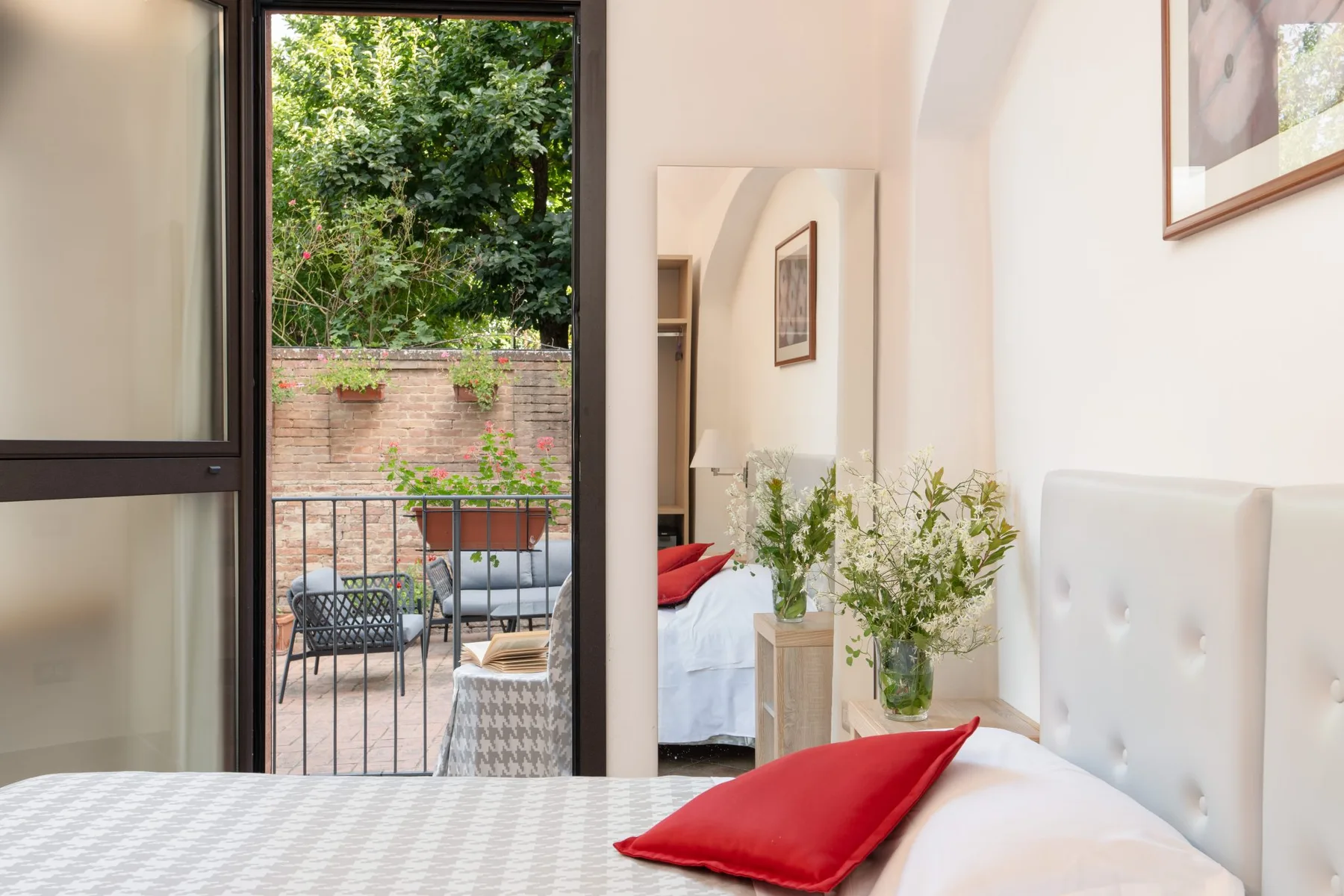 Foto de una habitación del Hotel Borgo Antico
