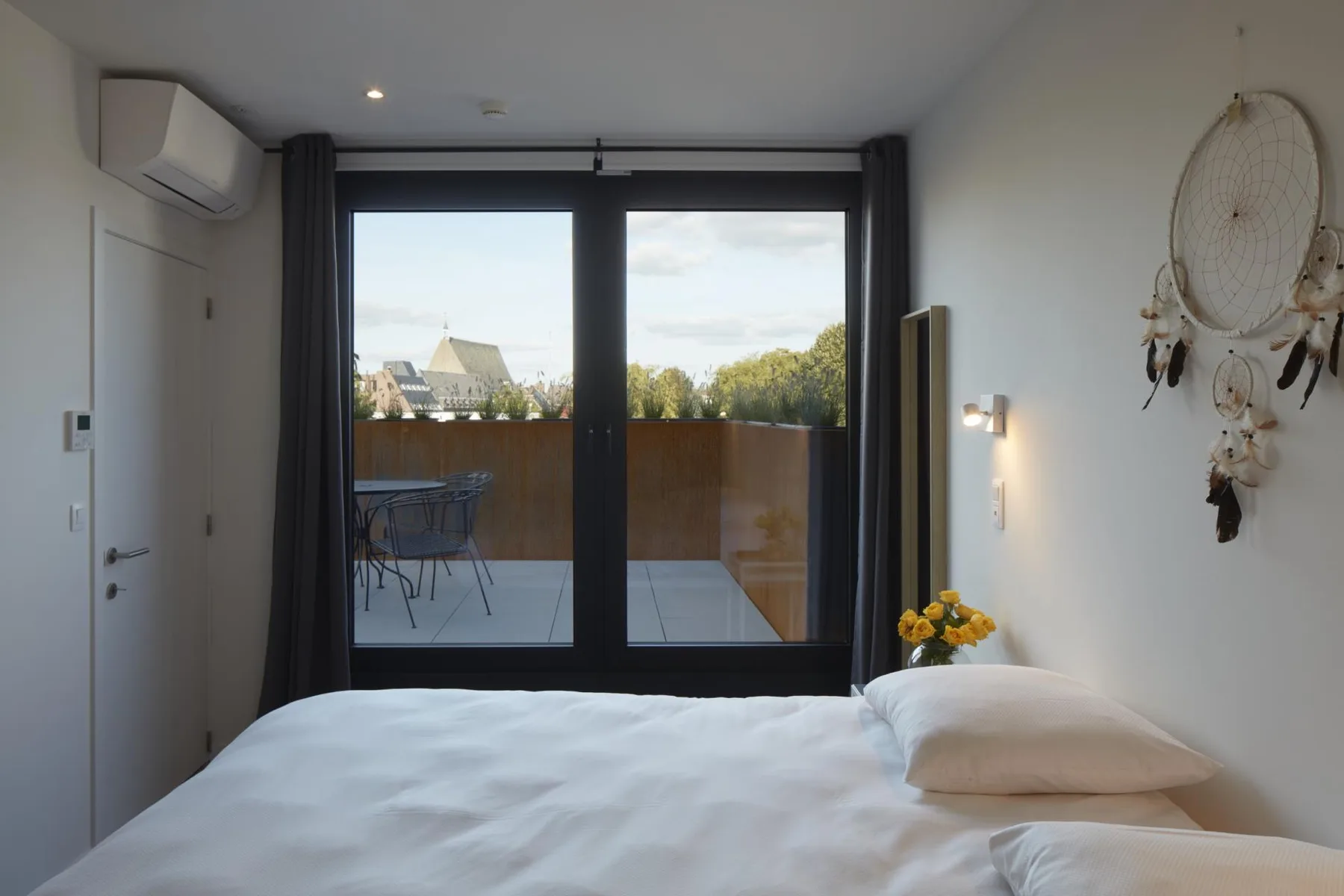 Apartment room with terrace