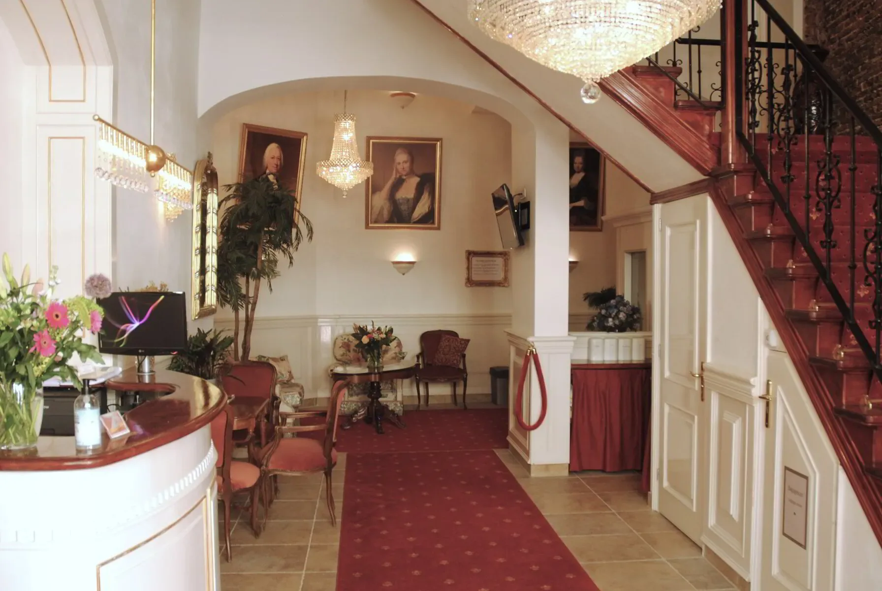 Hotel lobby