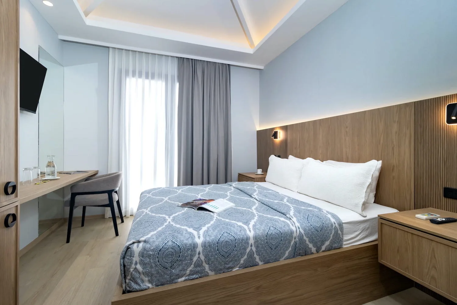 Habitación con vista al jardín