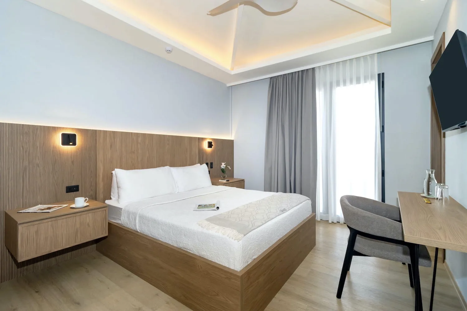 Habitación con vista al jardín
