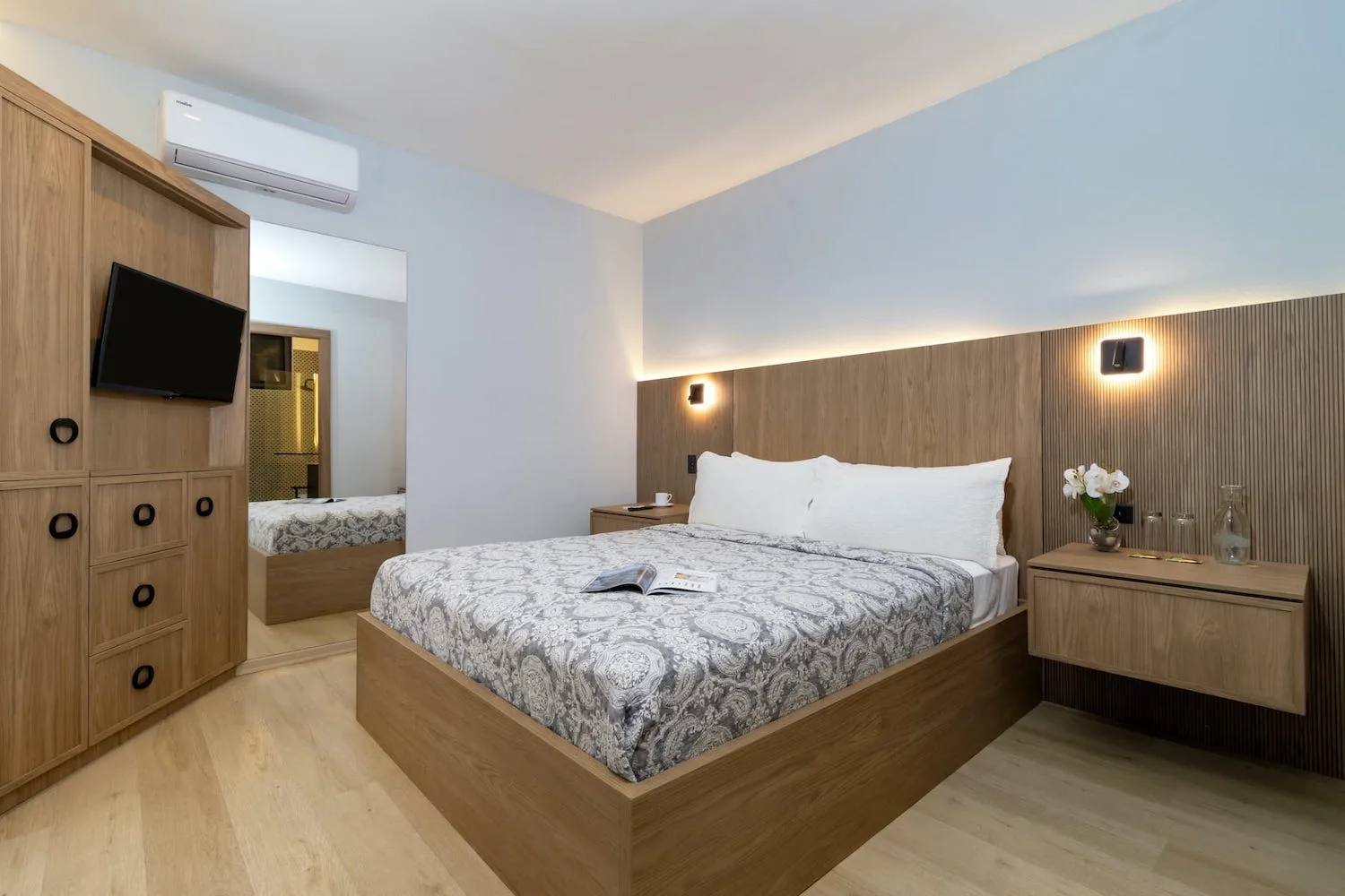 Habitación con vista al jardín