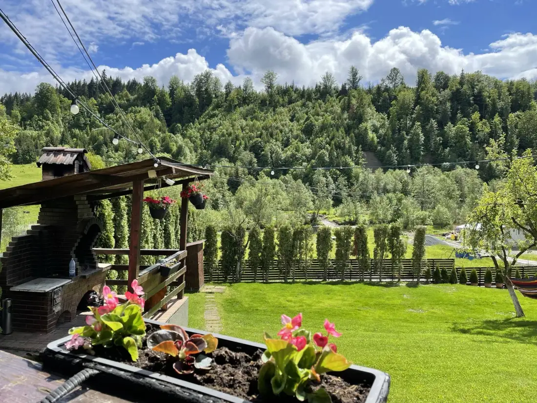 Zona de barbacoa.