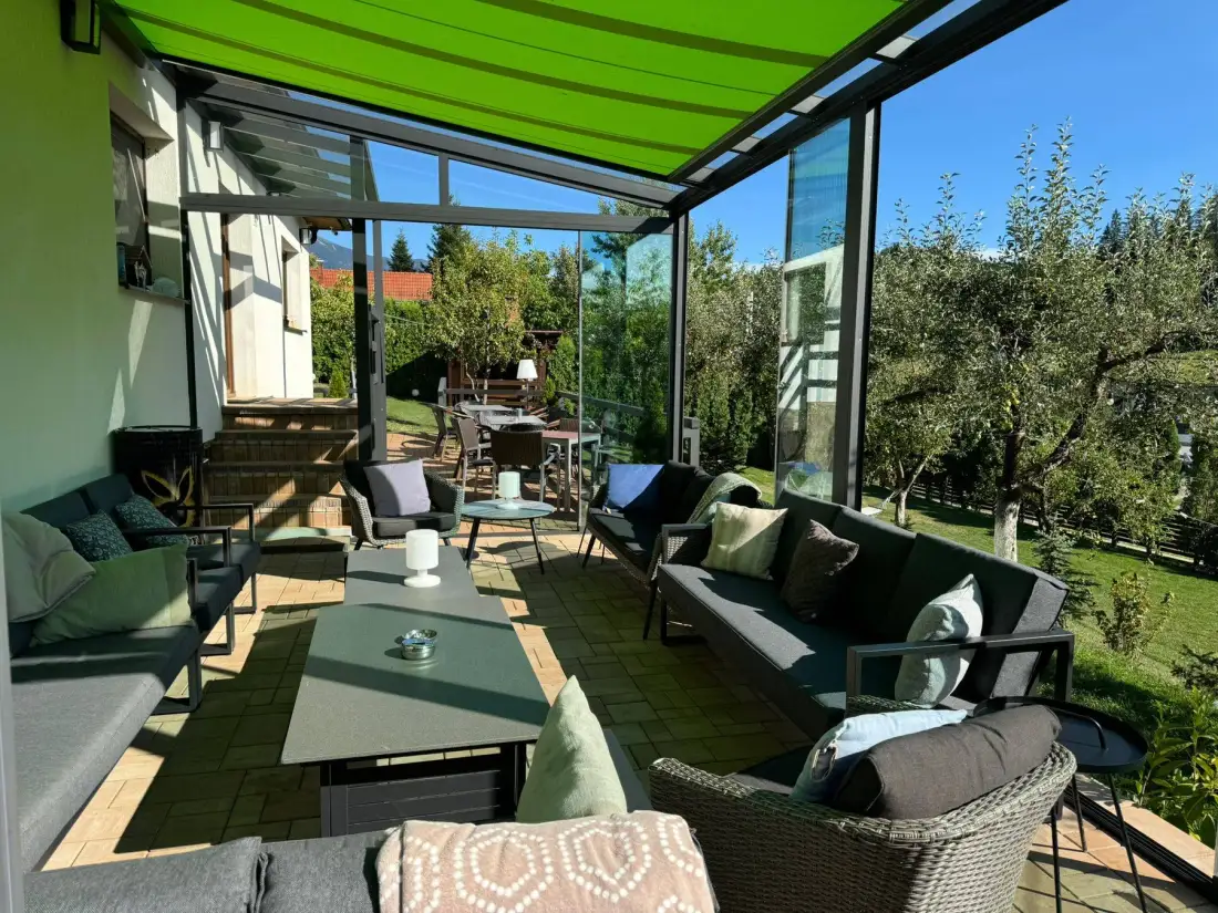Terraza al aire libre.