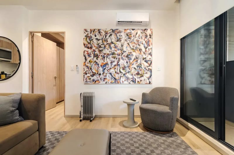 Warm 2BR w/ AC in the Heart of Cuauhtémoc
