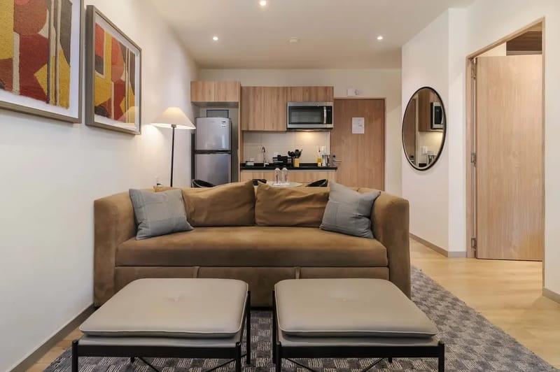 Warm 2BR w/ AC in the Heart of Cuauhtémoc