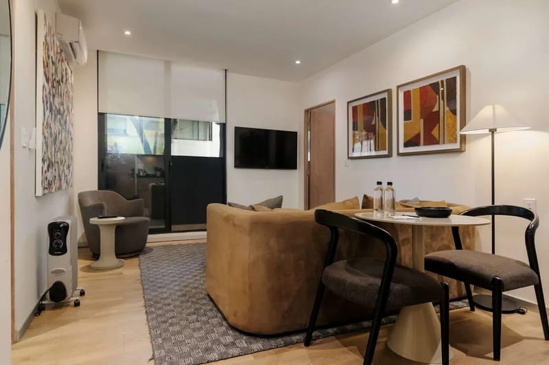 Warm 2BR w/ AC in the Heart of Cuauhtémoc