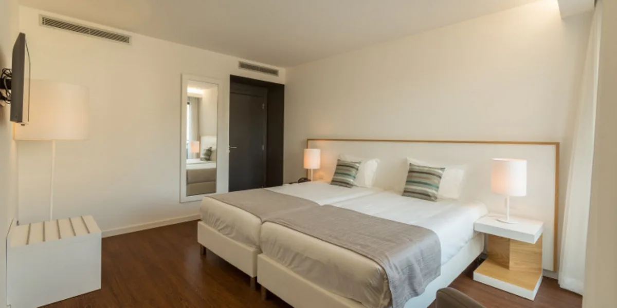 Habitación doble con dos camas individuales