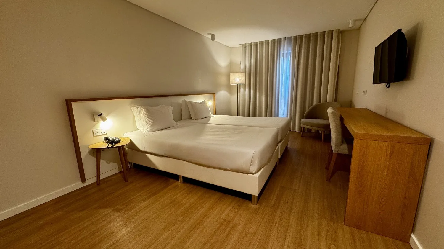 Habitación doble con dos camas individuales