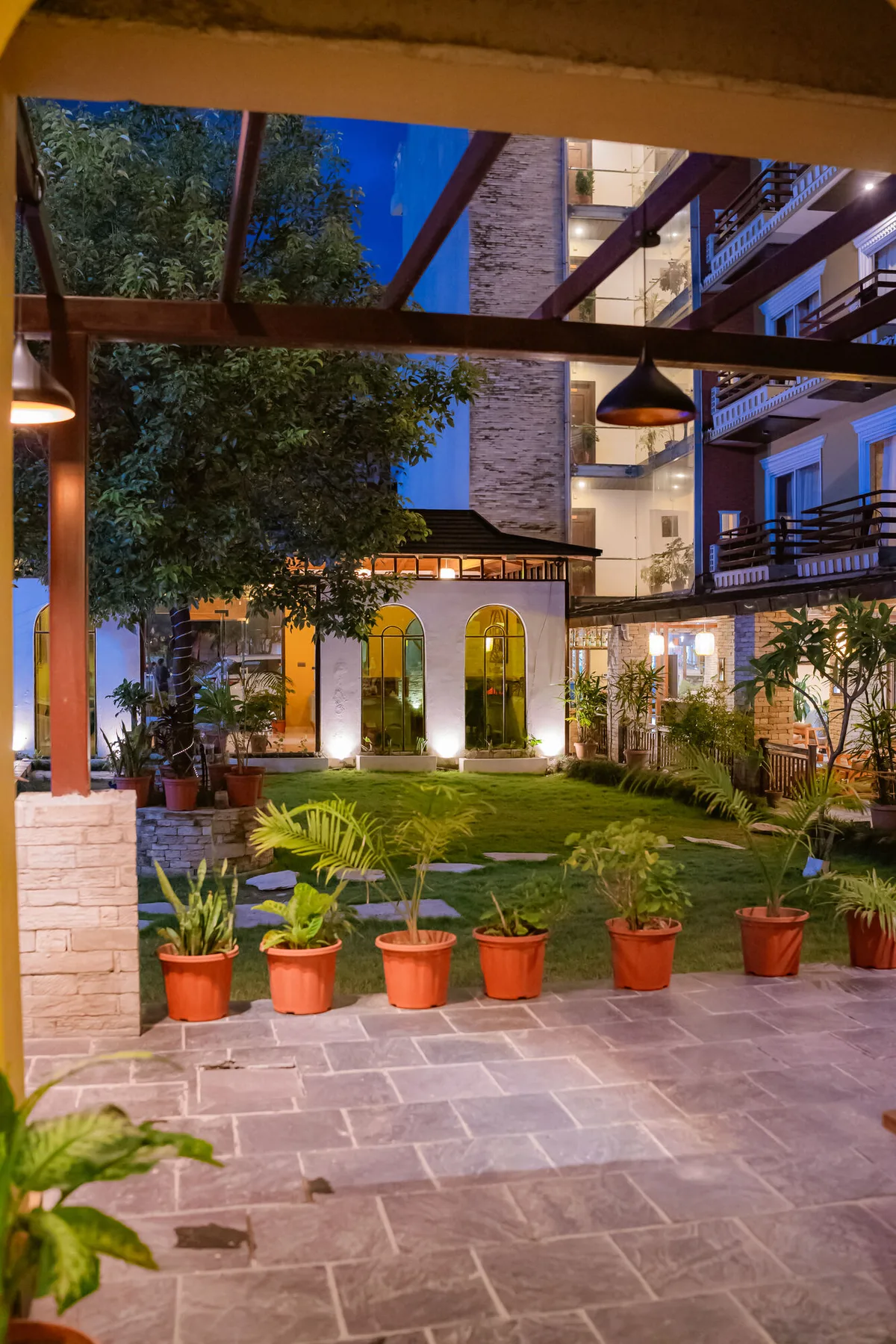 Bodhi Suites boutique hotel view