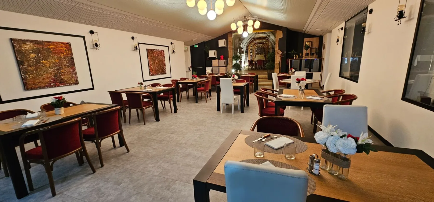 Cocina tradicional del restaurante