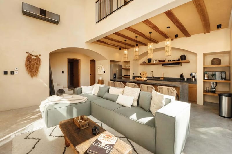 Peaceful 3BR Apartment with Terrace in Tulum
