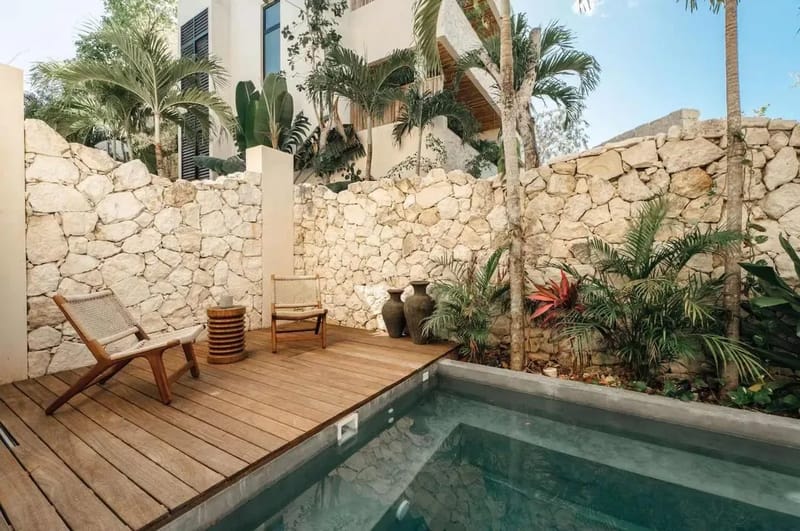 Peaceful 3BR Apartment with Terrace in Tulum