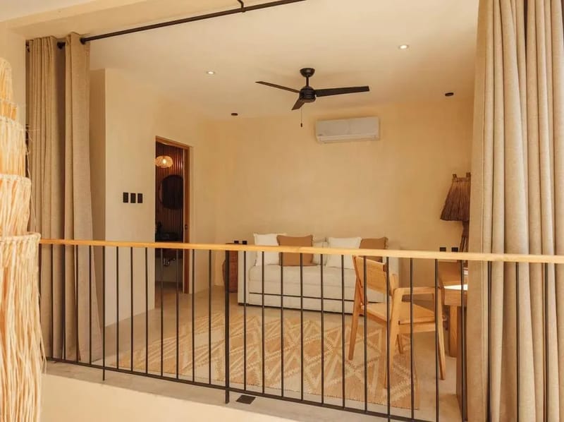 Peaceful 3BR Apartment with Terrace in Tulum