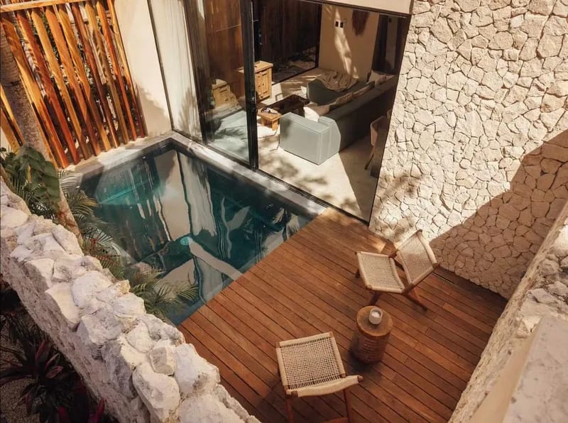 Peaceful 3BR Apartment with Terrace in Tulum