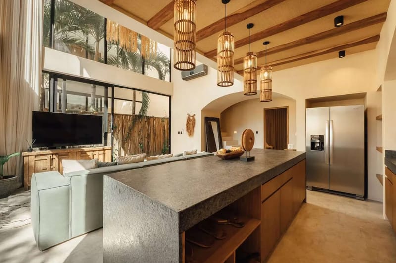 Peaceful 3BR Apartment with Terrace in Tulum