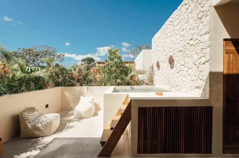 Peaceful 3BR Apartment with Terrace in Tulum