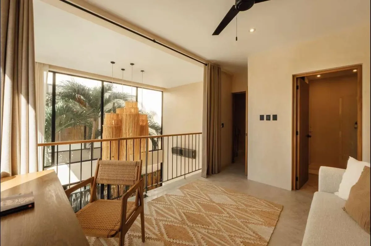 Peaceful 3BR Apartment with Terrace in Tulum