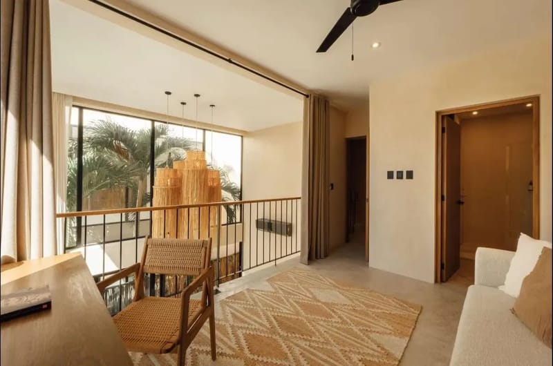 Peaceful 3BR Apartment with Terrace in Tulum