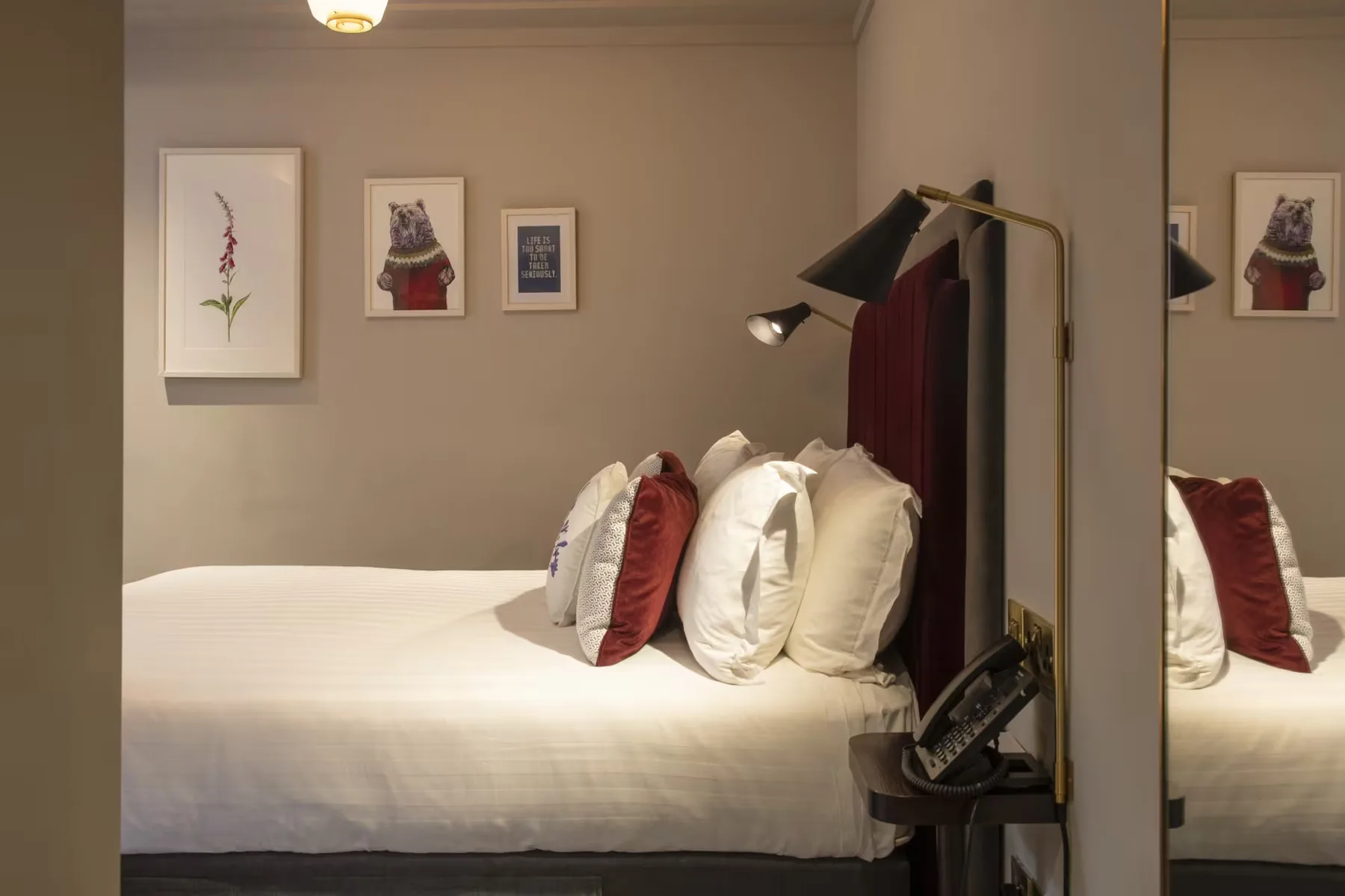 Imagen de una habitación o suite