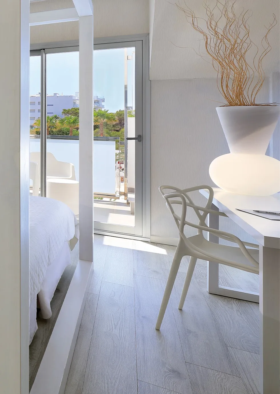 Habitación superior con vistas a la piscina