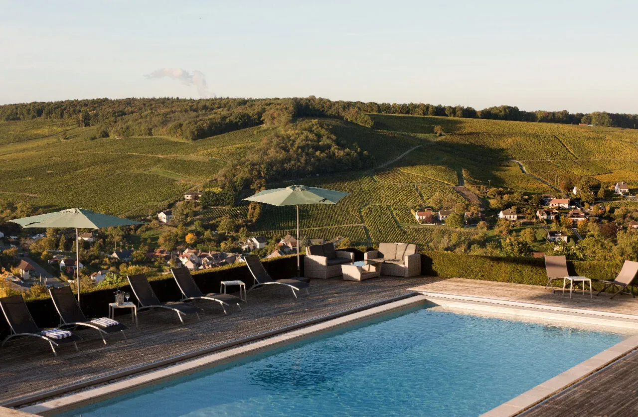 Hotel outdoor pool