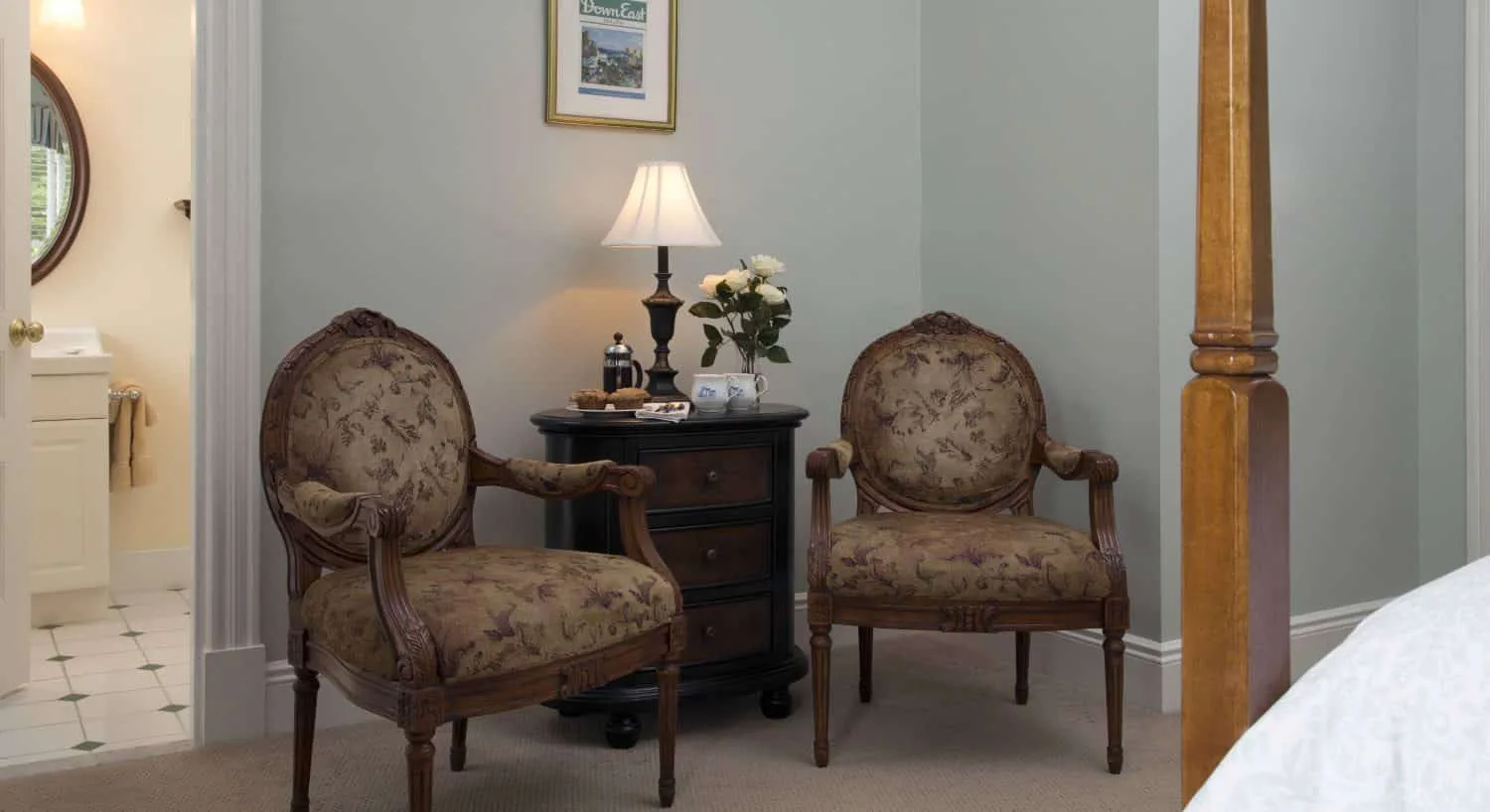 West Quoddy room sitting area